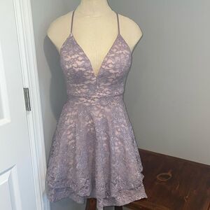 Emerald Sundae Girls Lace Dress Size XS